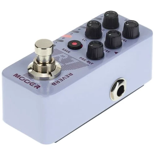 Педаль гитарных эффектов Педаль эффектов MOOER R7 Reverb: Назначение Для электрогитары