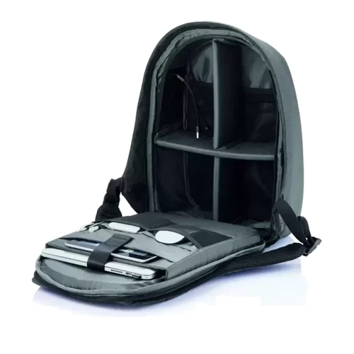 Рюкзак антивор XD Design Bobby Tech Anti-Theft backpack с солнечной панелью черный (P705.251) фото 11