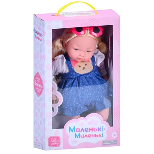 Кукла музыкальная Limo Toy Маленькие-миленькие мягконабивная 33 см (M 5885 I UA): Высота, см 33