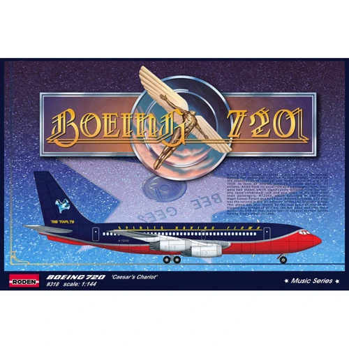 Авиалайнер RODEN Boeing 720 Caesar's Chariot