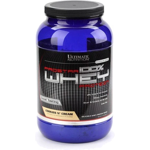 Протеин Ultimate Nutrition Prostar 100% Whey Protein 907 g /30 servings/ Cookies Cream