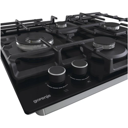 Варильна поверхня Gorenje GTW6D42AB: Робоча поверхня скло (загартоване)