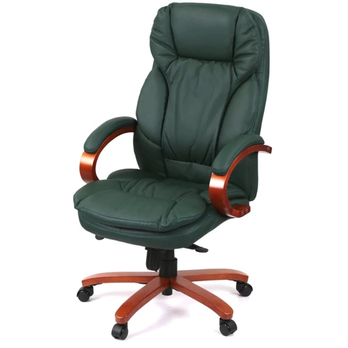 

Офисное кресло АКЛАС Тироль Ex GB-236WW (Кожа Lux Lc Green) (00163345)