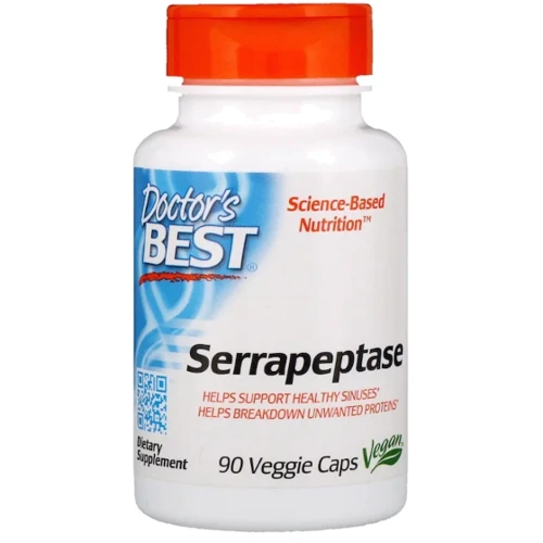 Doctor's Best Best Serrapeptase 40,000 SPU 90 Caps (DRB-00149)