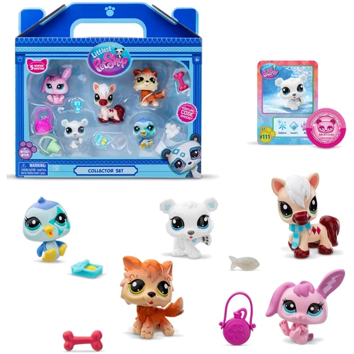 Игровой набор Hasbro Littlest Pet Shop Зимние приключения (00573) фото 3