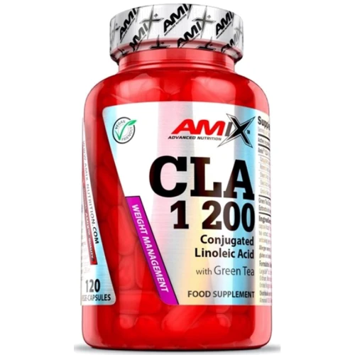 Жиросжигатель Amix CLA 1200 & Green Tea 120 caps / 40 servings