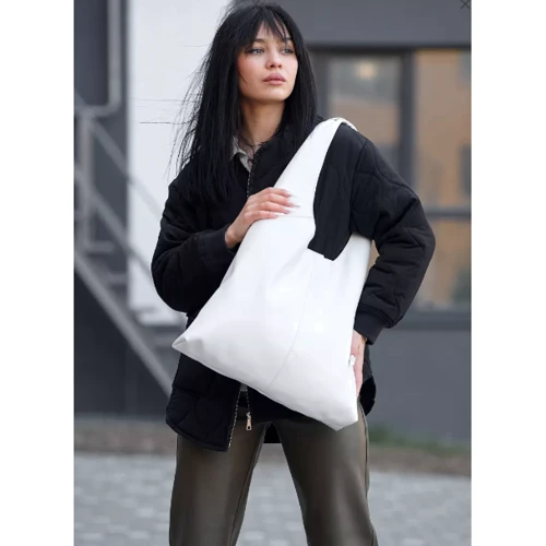 Женская сумка хобо Sambag M белая (53200008): Страна производитель Украина