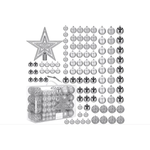Набор елочных шаров Springos d=3-6 см 100 шт CA0020: Производитель Springos