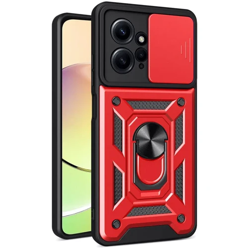 Чехол для телефонов Mobile Case Camshield Serge Ring Red for Xiaomi Redmi Note 12 4G