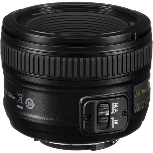 Объектив для фотоаппарата Nikon AF-S Nikkor 50mm f/1,8G (JAA015DA): Диаметр резьбы для светофильтра 58 мм