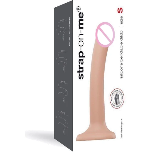 Фаллоимитатор Strap-On-Me Dual Density Dildo Flesh S