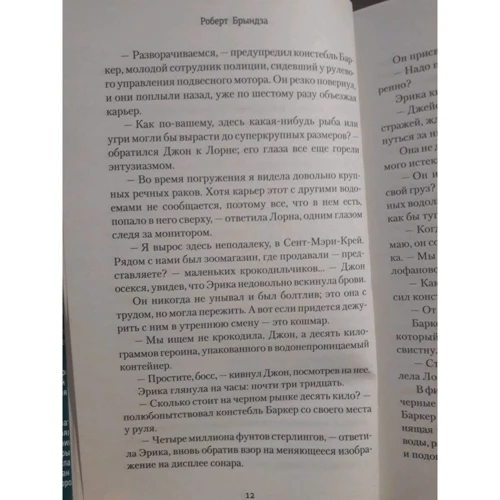 Роберт Брындза: Темные воды: Обложка Твердая