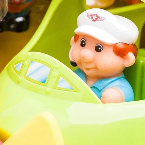 Игровой набор Kiddieland - Самолёт (зеленый), (свет, звук) (39289)
