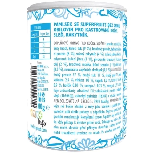 Лакомство для кошек Brit Care Cat Snack Superfruits Herring сельдь 100 г (8595602555710): Свойства Укрепление суставов, Улучшение пищеварения