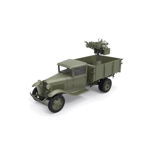 Сборная модель MiniArt MA35186 Советский 1,5 Тонный Автомобиль с Счетверенным Пулеметом Максим М4 фото 6