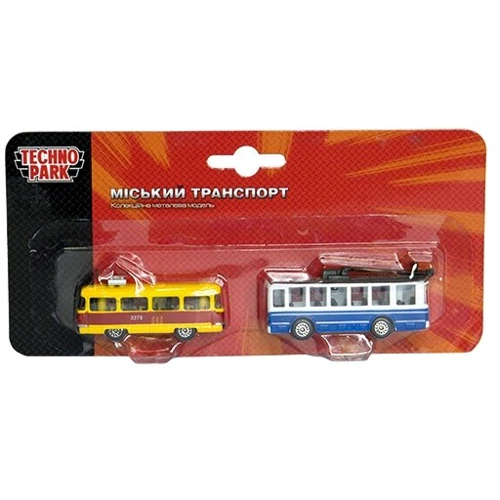 Ігровий набір Технопарк - ноу-хау (трамвай і тролейбус) (SB-15-06-BLC): Виробник технопарк