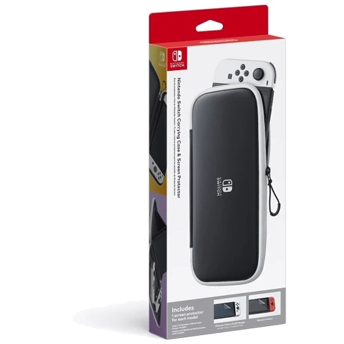 Аксессуар для приставок Carrying Case & Screen Protector (Nintendo Switch): Тип аксессуара Чехлы