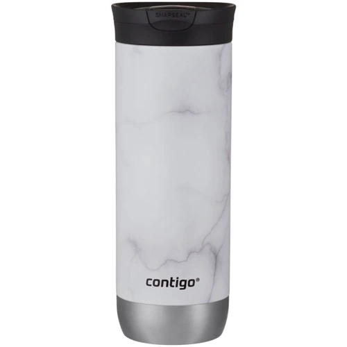 Термокухоль Contigo Huron New Couture Snapseal 591 мл White Marble (2133554)
