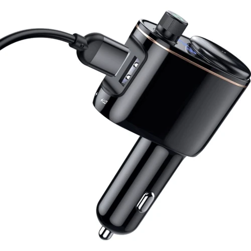 FM-трансмітер Baseus Locomotive Bluetooth MP3 Vehicle Charger (CCALL-RH01) фото 3