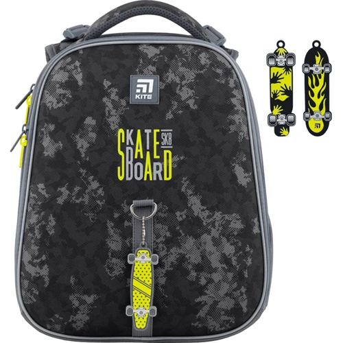 Рюкзак школьный каркасный Kite Education Skateboard K22-531M-4 фото 12