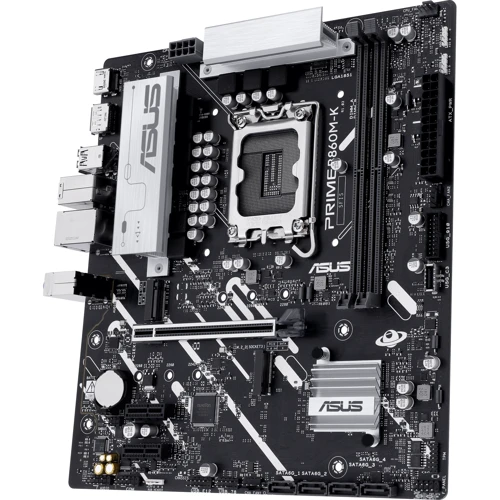 ASUS PRIME B860M-K UA: Дополнительно Поддержка RAID, Поддержка UEFI, Радиатор на VRM