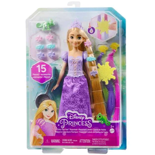 Лялька Disney Princess Рапунцель Фантастичні зачіски (HLW18): Особливості Меняет цвет