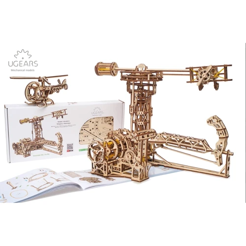 Механічний 3D пазл UGEARS "Авіатор" (70053) фото 4