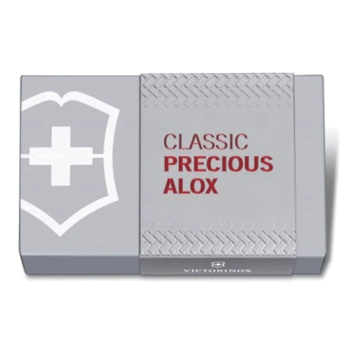Мультитул Victorinox Classic SD Precious Alox Iconic Red 58мм/5функций/рифленый красный (0.6221.401G): Количество функций 5