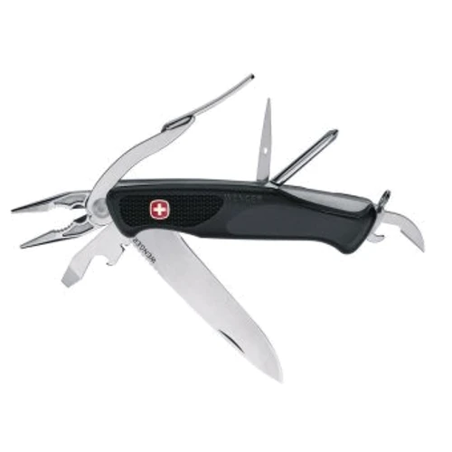 Мультитул Ніж Wenger New Ranger 120мм чорний 1.77.74