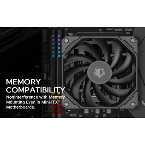 Кулер ID-COOLING IS-67-XT Black: Тип воздушное охлаждение