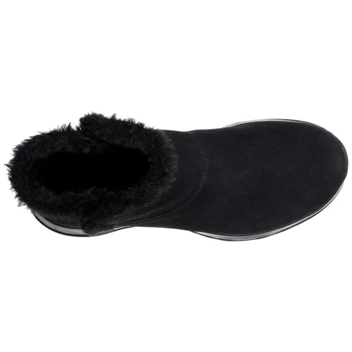 Черевики Skechers On-the-Go Joy (15501-BBK) 42.5 чорні натуральна замша зима фото 2
