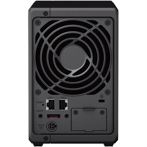 Сетевой накопитель (NAS) Synology DiskStation DS723+: Слоты для дисков 2 x 2,5" или 3,5" HDD/SSD, 2хM.2 2280 NVMe SSD