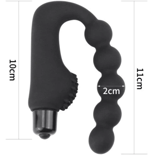 Анальная стимулятор Anal Indulgence Collection Silicone Power Beads Stimulator