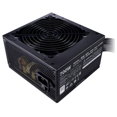 Блок питания Cooler Master MWE 700 White V2 (MPE-7001-ACABW-EU): Коннекторы 24 pin / 1x4+4pin, 1x8pin / 3 HDD / 6 SATA / 4x6+2pin