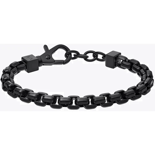 Чоловічий браслет Armani Exchange чорний (AXG0047001)
