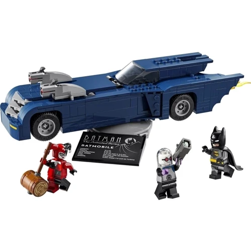 Конструктор LEGO Batman Бетмен на бетмобілі проти Харлі Квін та Містера Фріза 435 деталей (76274): Кількість деталей, шт. 435