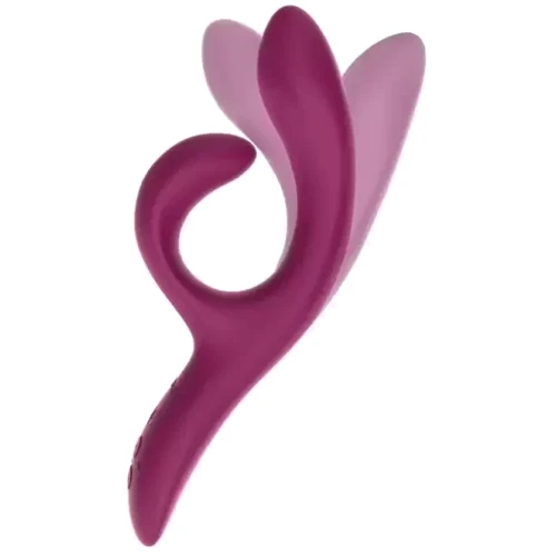 We-Vibe Nova 2 - Універсальний вібратор-кролик зі смарт-керуванням і гнеться вагінальним стимулятором, 21.7х3.9 см, (фіолетовий)