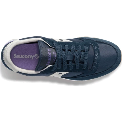 Кроссовки Saucony Jazz Original (1044-640s) 37 (7) темно-синие натуральная замша демисезон: Вид Кроссовки