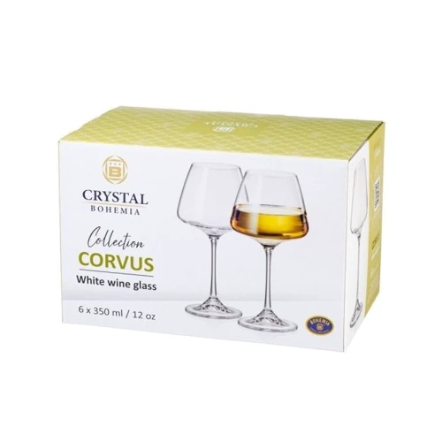 Бокал Bohemia Corvus для вина 6шт 350мл (1SC69/00000/350)