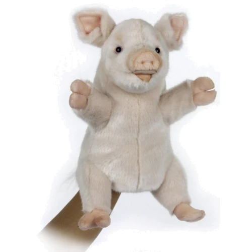 Мягкая игрушка Hansa Свинка, серия Puppet, 25 см