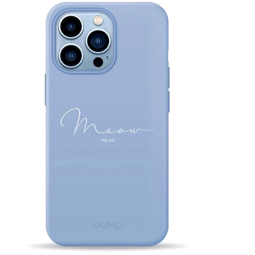 

Pump Silicone Minimalistic Case Meow Blue (PMSLMN13PRO-1/249) for iPhone 13 Pro