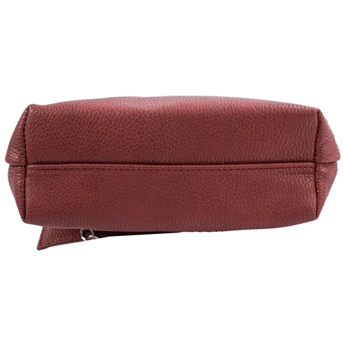 Женская сумка почтальонка Valiria Fashion бордовая (4DETBI2238-1): Материал Искусственная кожа
