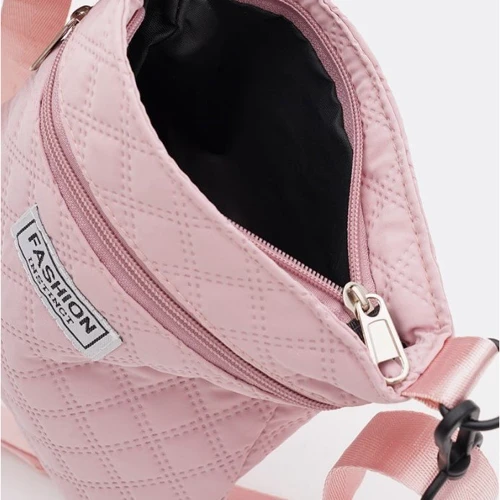 Жіноча сумка планшет Monsen рожева (C1hl5035p-pink): Фактура Тканая