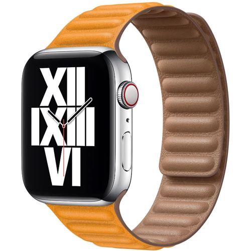 Аксесуар для Watch Apple Leather Link California Poppy Size S / M (MY9P2) for Apple Watch 42 / 44mm