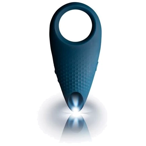 Эрекционное кольцо с вибрацией Rocks Off Empower Blue