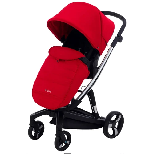 Универсальная коляска 2 в 1 Ibebe i-stop Chrome red (623916) фото 9