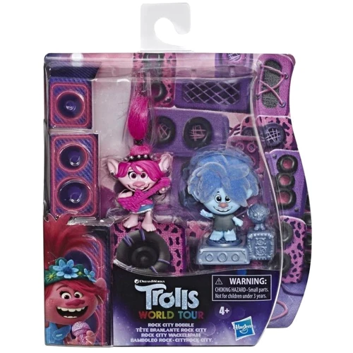 Набор игровой Hasbro Тролли 2 фигурки в упаковке ROCK CITY BOBBLE (E7955_E8581): Тип Персонаж мультфильма, фильма