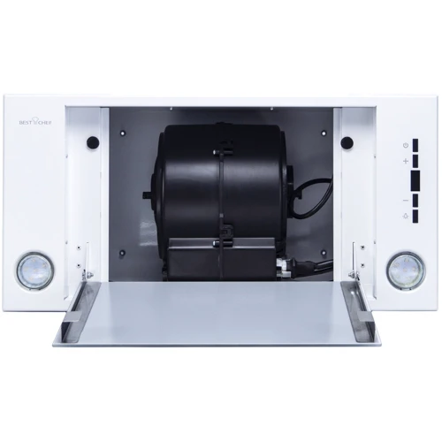 Витяжка Best Chef Smart Box 1000 White 55 (OSKI55J4KR.S3.BI.KSW_BST): Матеріал корпусу нержавіюча сталь, скло