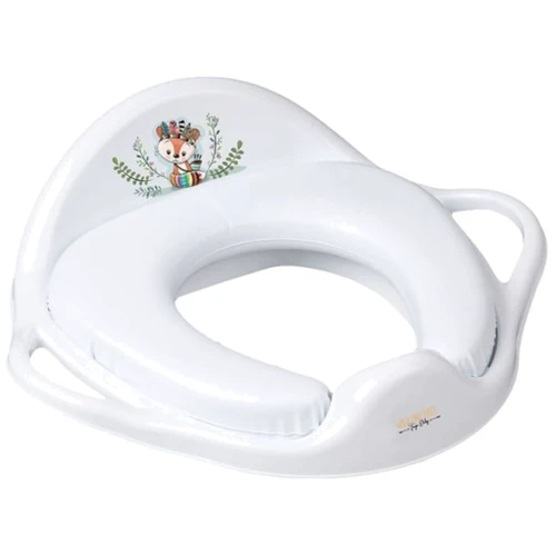 Накладка на унітаз Tega Baby м'яка Дикий Захід Лисичка біла (DZ-020-103-LISEK)