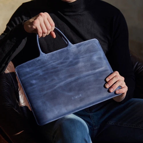 INCARNE Handmade with handles Stem Blue for MacBook Pro 16" M3 | M2 | M1: Тип аксессуара сумка
